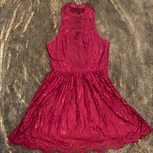 Maroon Homecoming Dress